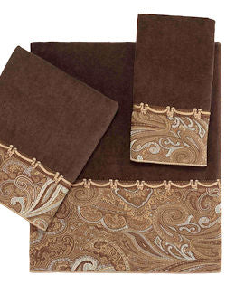 Huntsman's Paisley Cotton Velour Towel Sets