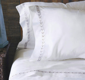 Arrowhead Embroidered Sateen Sheet Set