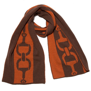 Eco Conscious Horse Bit Knit Scarves