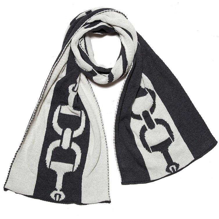 Eco Conscious Horse Bit Knit Scarves