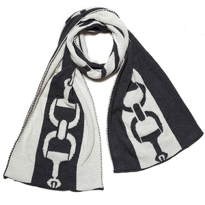 Eco Conscious Horse Bit Knit Scarves