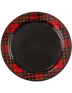 Heritage Plaid Ceramic Dinnerware Set