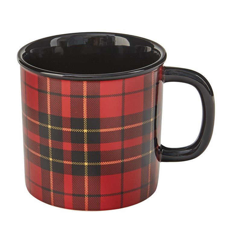 Heritage Plaid Ceramic Dinnerware Set