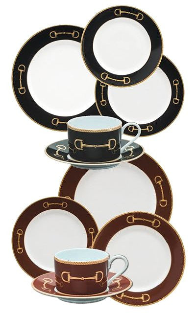 Cheval Fine Porcelain Dinnerware - Equine Luxuries