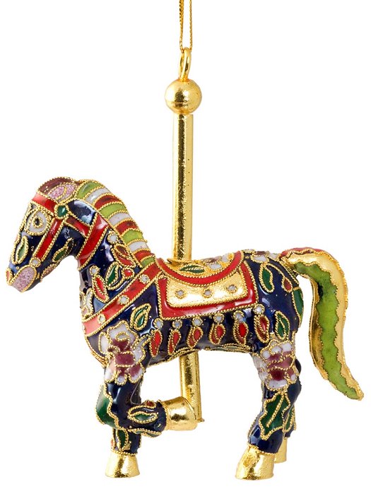 Carousel Horse Christmas Ornaments